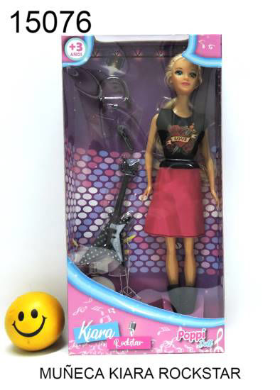 Imagen de MUÑECA KIARA ROCKSTAR 12.25